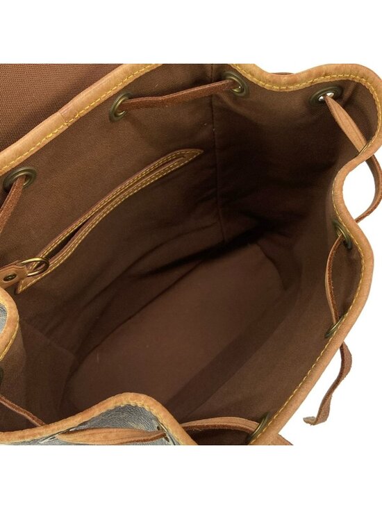 Louis Vuitton Backpack Monogram Montsouris MM Drawstring main image 12